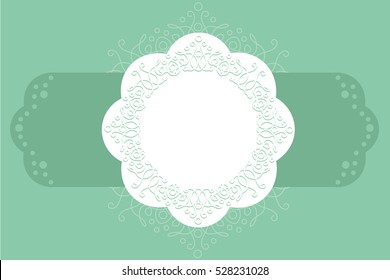 Lace napkin