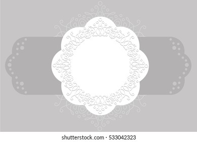 Lace napkin