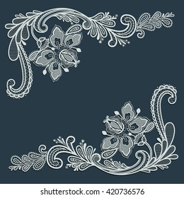 lace ornament decor 