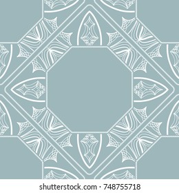 lace ornament. seamless vector pattern. pastel color.