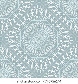 lace ornament. seamless vector pattern. pastel color.
