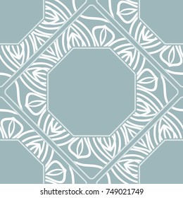 lace ornament. seamless vector pattern. pastel color.