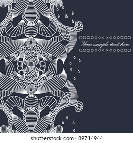 Lace pattern background