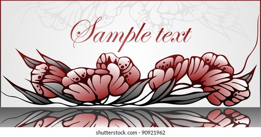 Lace pattern background. Vector.