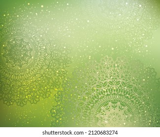 Lace pattern and gradient background