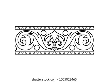 lace pattern motif