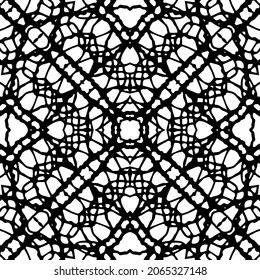 Lace pattern, seamless background, hand made crochet, design element, vector illustration