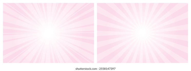 Lace pink astract Sand Yellow Sunburst background. Editable Sunburst background, Sunburst, Sunbeam