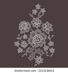 Lace romantic vector clip arts