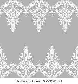 Lace seamless background Geometric ethnic oriental ikat seamless pattern Design for background,carpet,wallpaper,clothing,wrapping,Batik,fabric, embroidery style.


