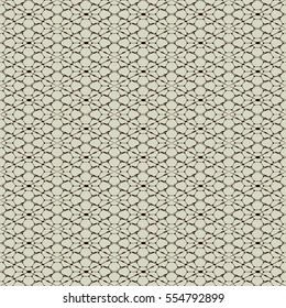 Lace seamless mesh black texture. Vector illustration