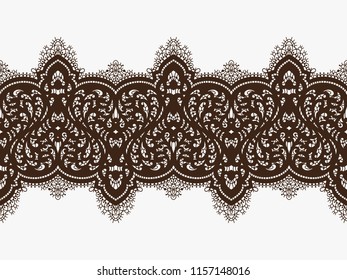 Lace seamless pattern