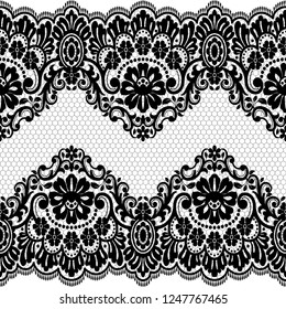 Lace Seamless Pattern Stock Vector (Royalty Free) 1247767465 | Shutterstock