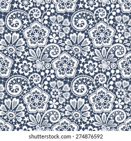 Lace Seamless pattern.