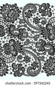 Lace Seamless Pattern. 