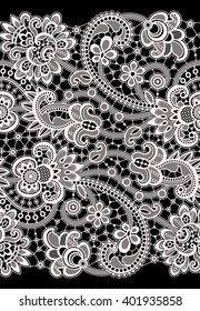 Lace Seamless Pattern.