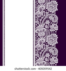Lace Seamless Pattern.