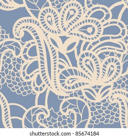 Lace seamless pattern