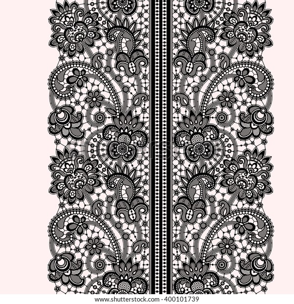 Lace Seamless Pattern Stock Vector (Royalty Free) 400101739 | Shutterstock