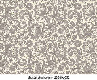 Lace. Seamless Pattern. Floral Pattern.