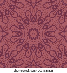 Lace seamless pattern. floral ornament. Creative Vector illustration. for design invitation, background, wallpaper