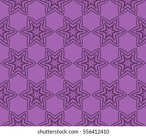 Lace seamless pattern with floral ornament. Creative Vector illustration. purple color. for design invitation, background, wallpaper