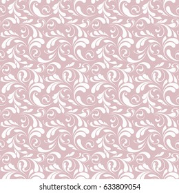 Lace seamless pattern with flowers. Floral texture for wallpaper, fabric, textile, wrapping.
