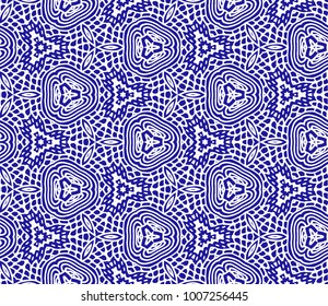 Lace seamless pattern with flowers on white background. Lace repeating floral pattern. Orient traditional background. Unusual ornament. Indian, islamic, asian, ottoman, arabic motif. 