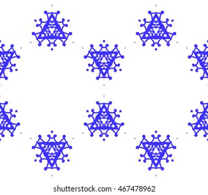 Lace seamless pattern with flowers on white background. Indian, islamic, asian, ottoman, arabic motif. 
