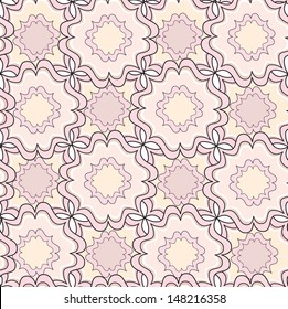 Lace seamless texture. Seamless pattern. Floral lightning ornament. Abstract geometric kaleidoscope seamless background. 