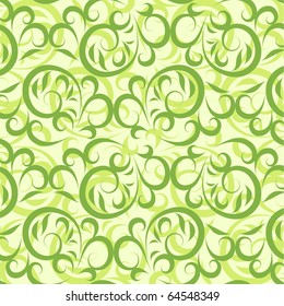 Lace vector green background