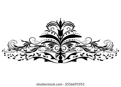 lace vintage border element for drawing isolated cut out on white background
Print Beautiful decorative material with quality feel Design. greeting card Premium decor. Ticket design Antique ruled line