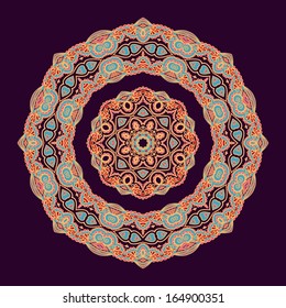 Laced rosette