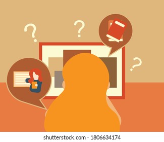 lack of knowledge and need training vector