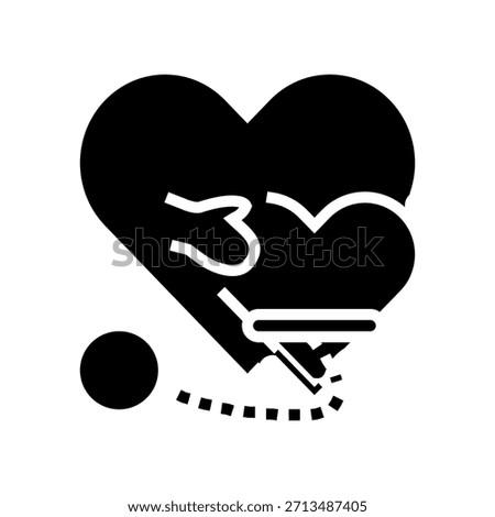 lack of personal space couple glyph icon vector. lack of personal space couple sign. isolated symbol illustration
