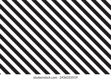 lack and white Striped pattern, seamless black and white texture