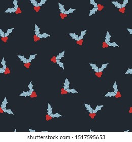 Laconic Christmas seamless pattern  for your cute design