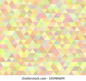 Laconic elegant abstract vector polygon background. Nice pastel colors.