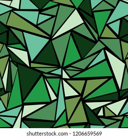 Laconic triangular shapes geometric seamless vector. Minimal triangles polygonal tile. Urban triangle shapes minimal backdrop. for business ceramic tile.