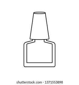 lacquer icon. Element of Beauty salon for mobile concept and web apps icon. Outline, thin line icon for website design and development, app development