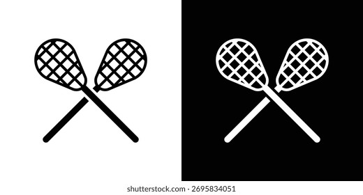 Lacrosse ícone conceito elemento de design. ícones pictogramas.