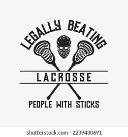Lacrosse Legally Beating People With Sticks