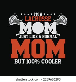 Soy una mamá Lacrosse Igual que una madre normal pero 100% más fría