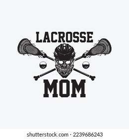 Lacrosse Mom Lax Sports Moms Mother's Day