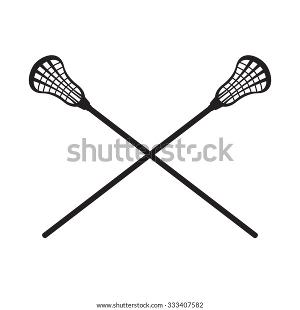 Lacrosse Sticks Stock Vector (Royalty Free) 333407582