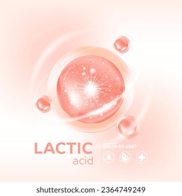 lactic acid Serum Skin Care Cosmetic