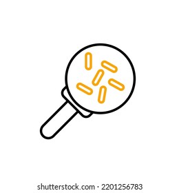 Lactobacillus Probiotics line icon. Simple element illustration.  Lactobacillus Probiotics concept outline symbol design.