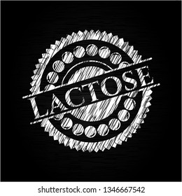 Lactose chalk emblem
