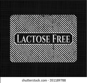 Lactosa libre con textura de pizarra