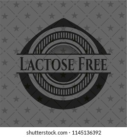 Lactose Free dark emblem